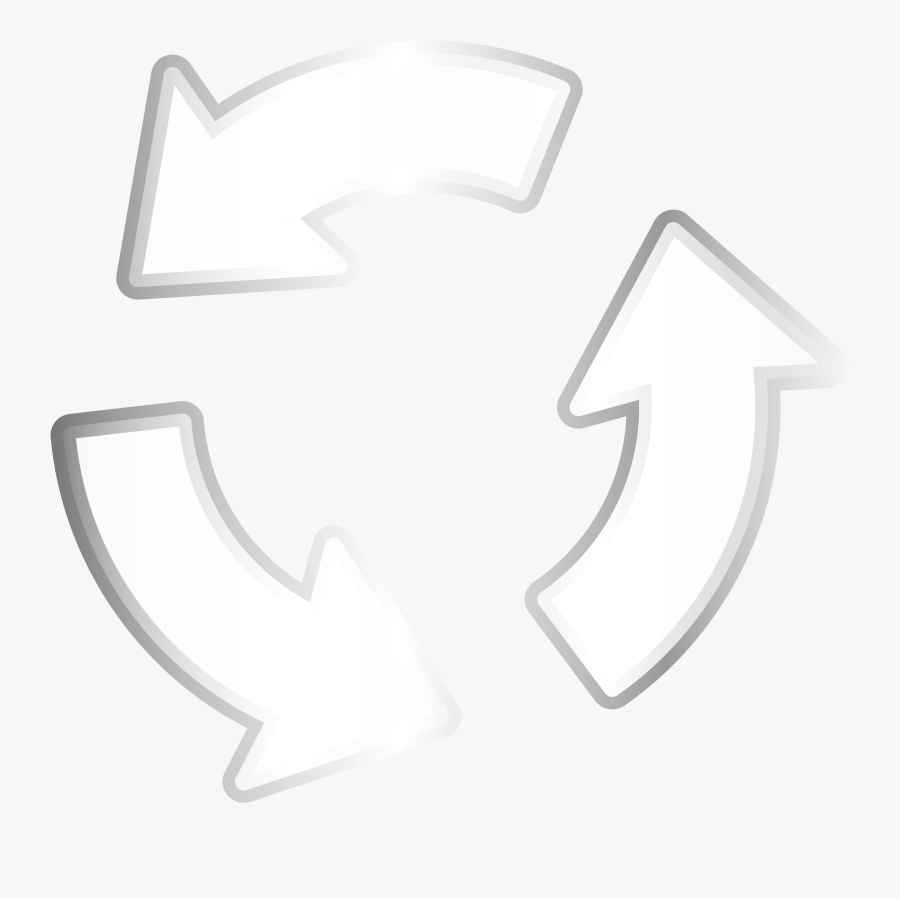Recycler Steel Arrow Clip Arts - Logo De Reciclaje Con Circulo, Transparent Clipart