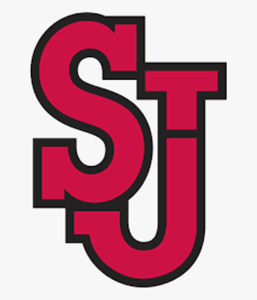 John"s Red Storm Defeat The Ole Miss Rebels 64 To - St John's University Basketball Logo, Transparent Clipart