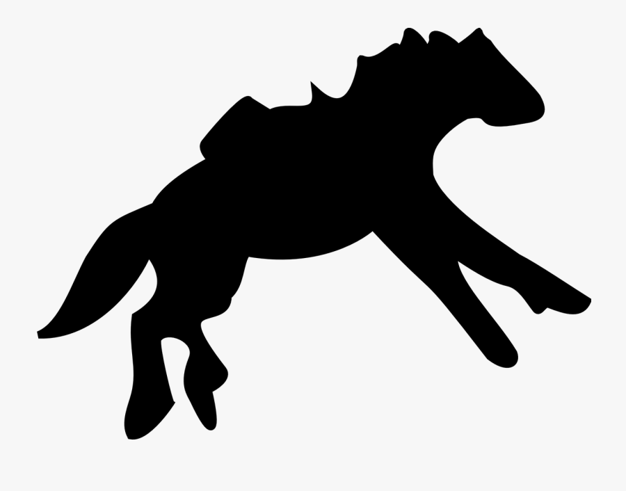 Horse Animal Mammal Free Picture - Cowboy Running Png, Transparent Clipart