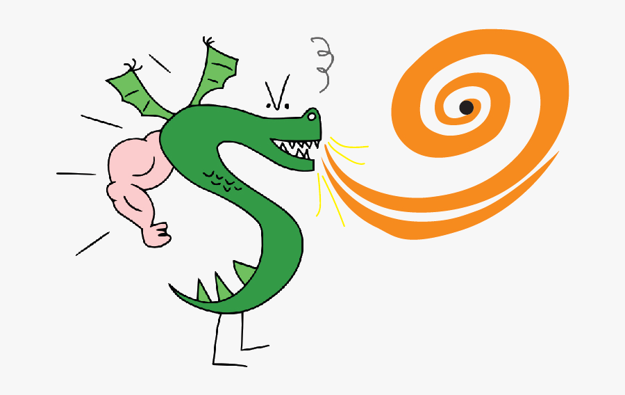 Strong Bad Logo - Trogdor Dragon, Transparent Clipart