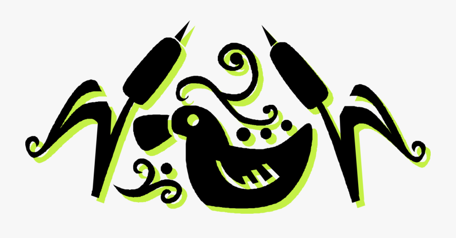 Vector Illustration Of Waterfowl Duck Swimming With, Transparent Clipart