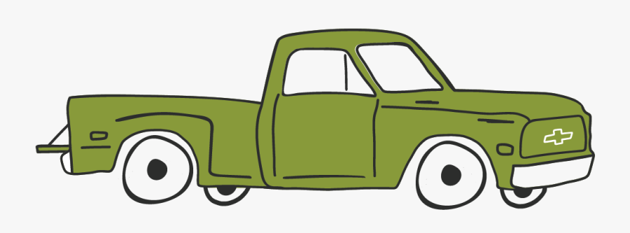Pickup Truck, Transparent Clipart