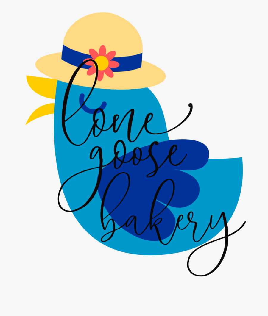 Lone Goose Bakery Blue Bird, Transparent Clipart