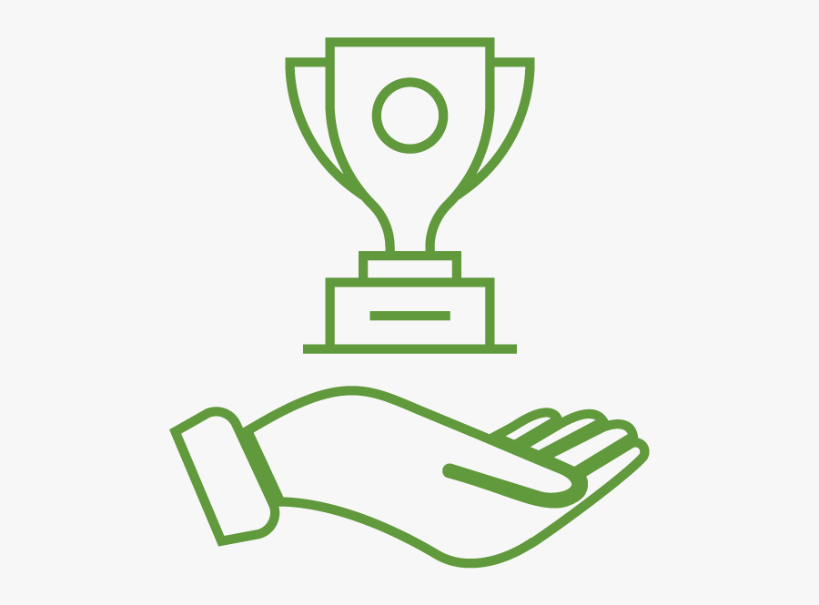 Star Trophy Icon Png, Transparent Clipart