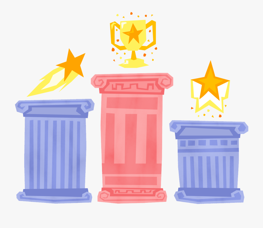 Podium, Transparent Clipart