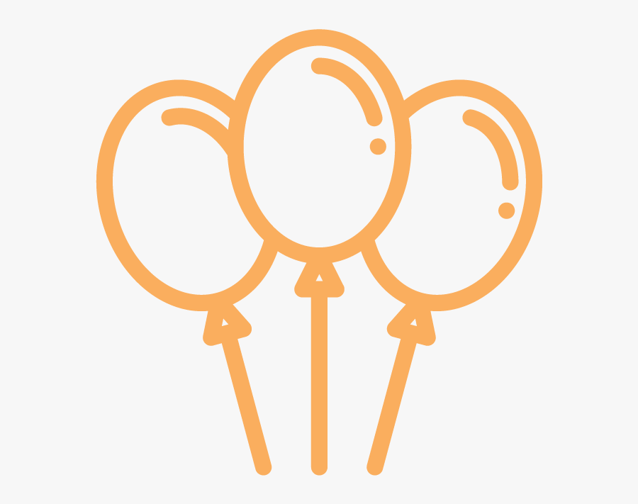 Ballon De Fete Ligne, Transparent Clipart
