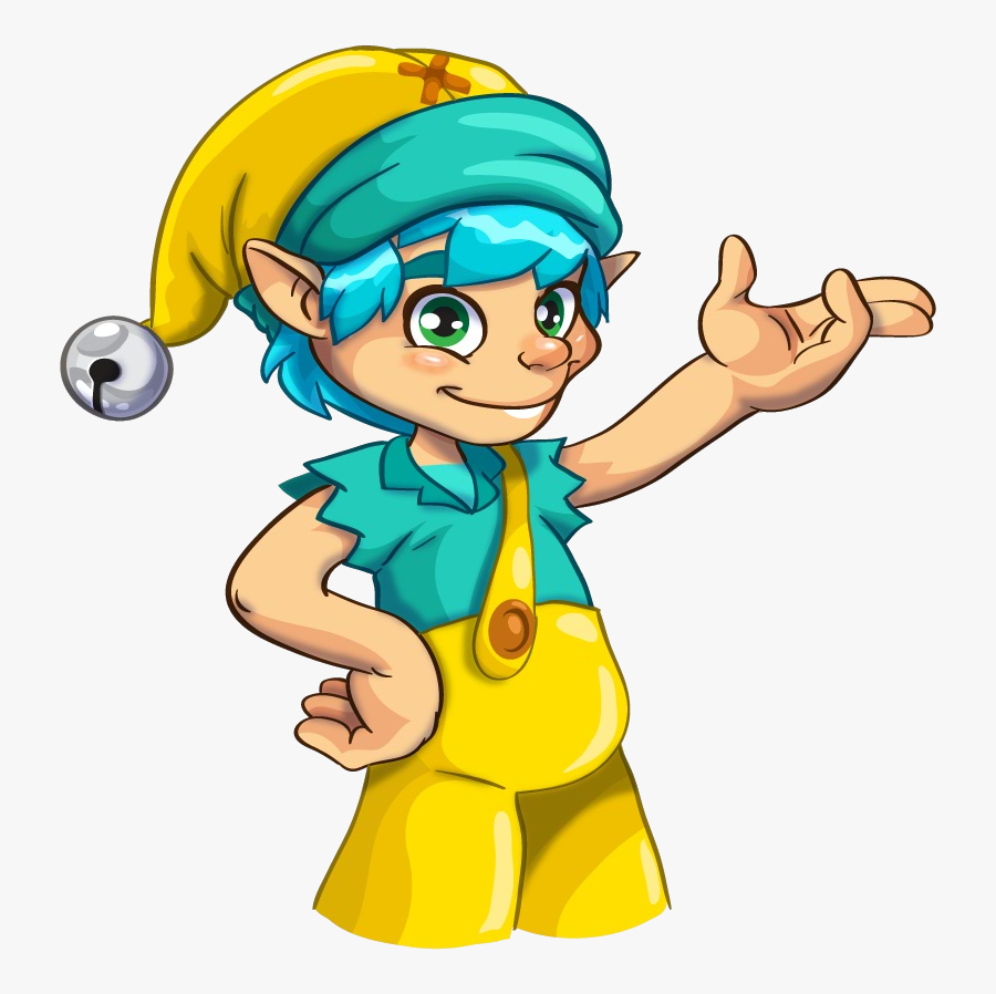 Nefus The Friendly Elf - Dragon City Elf, Transparent Clipart