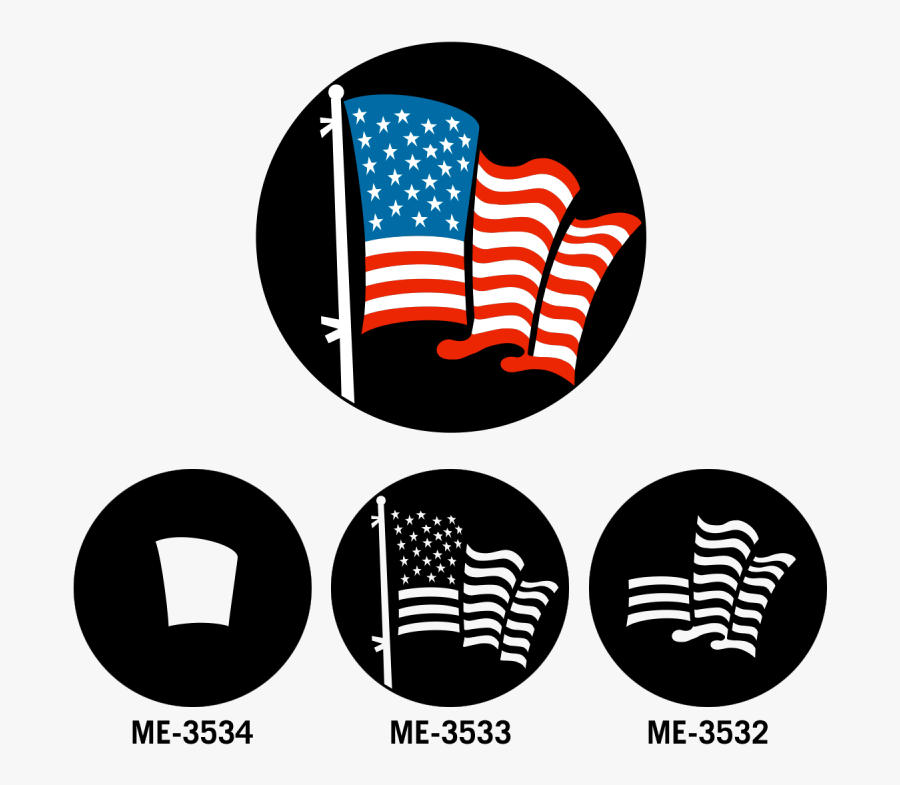 Apollo American Flag White Gobo"
 Data Large Image="//cdn, Transparent Clipart