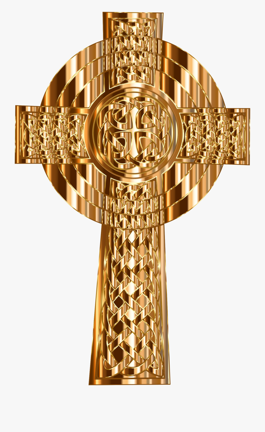 Golden Celtic Cross Clip Arts - Ceiling Fixture, Transparent Clipart
