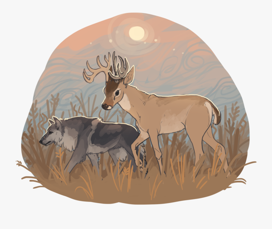 John & Arthur - Elk, Transparent Clipart