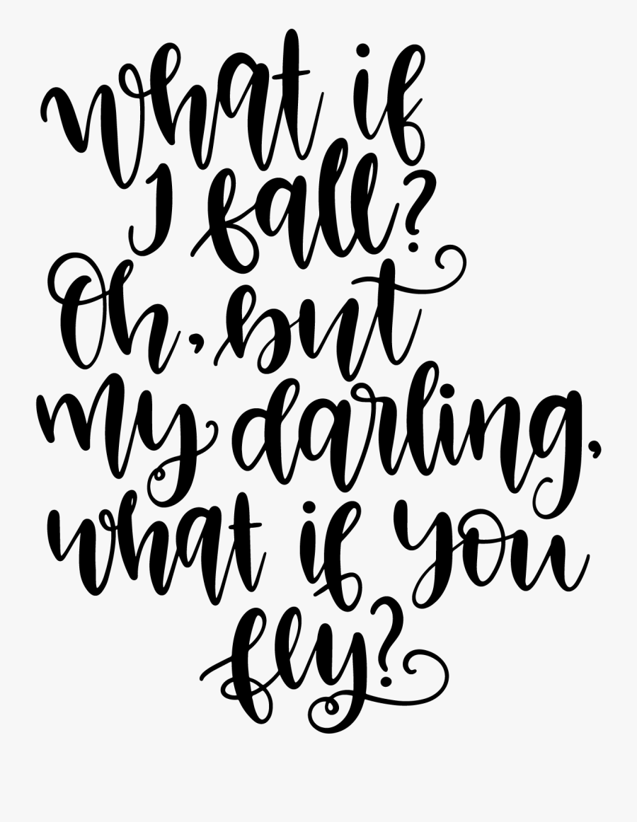 Clip Art Pin Quotes - Calligraphy, Transparent Clipart