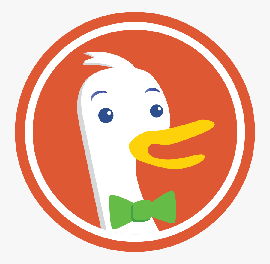 Duckduckgo Icon, Transparent Clipart