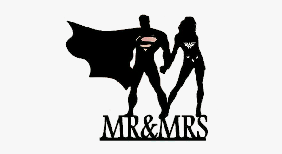 #mr #mrs - Wonder Woman And Wolverine, Transparent Clipart