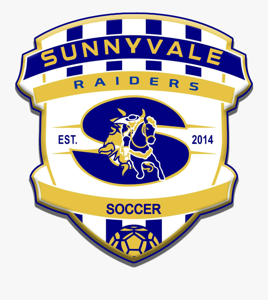 Sunnyvale Raiders Soccer, Transparent Clipart