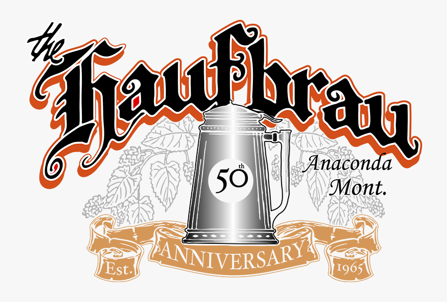 Haufbrau Anaconda 50th Anniversary - Illustration, Transparent Clipart