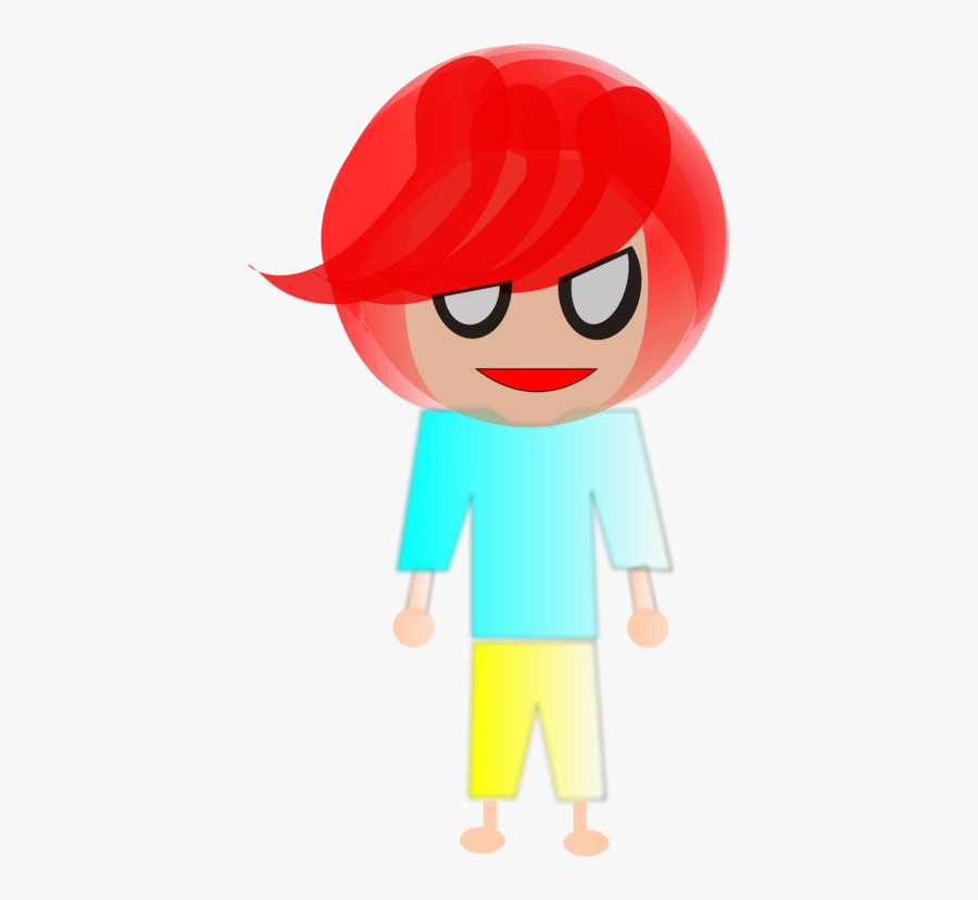 Art,yellow,happiness - Menino De Cabelo Vermelho Desenho, Transparent Clipart