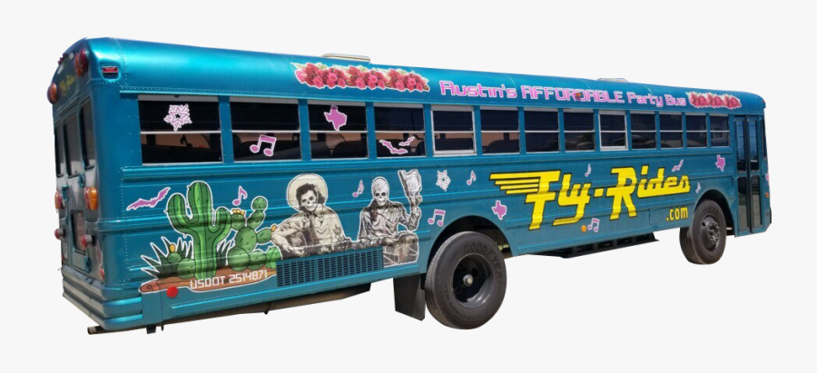 School Bus, Transparent Clipart