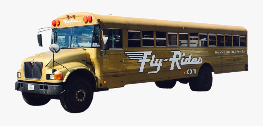 School Bus, Transparent Clipart