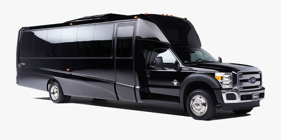 24 Passenger Mini Bus, Transparent Clipart
