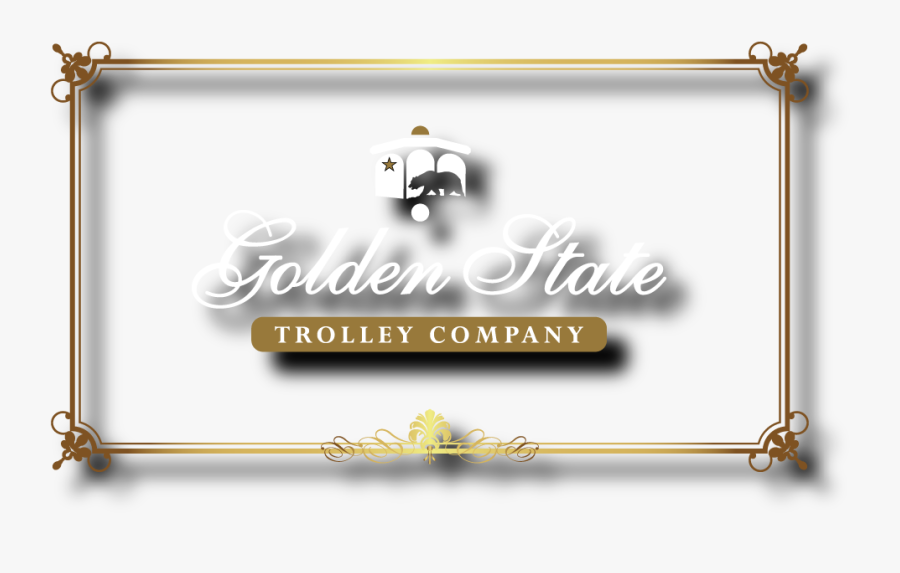 Golden State Trolley - Graphic Design, Transparent Clipart