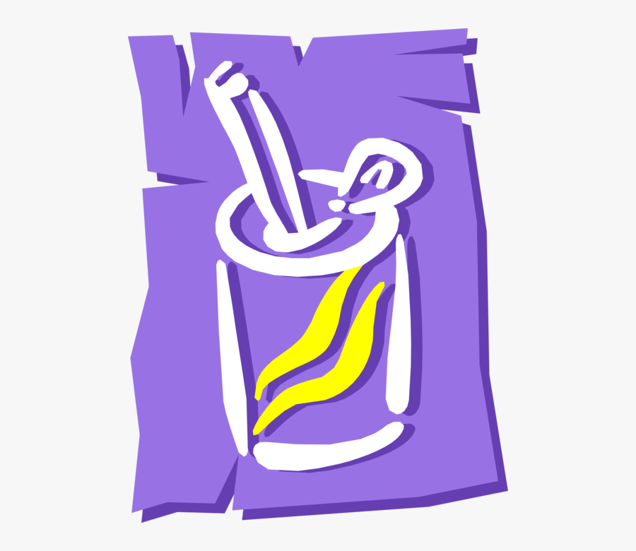Vector Illustration Of Soda Pop Soft Drink Refreshment, Transparent Clipart