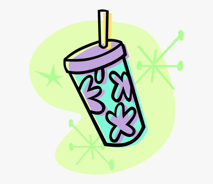 Vector Illustration Of Soda Pop Soft Drink Refreshment, Transparent Clipart