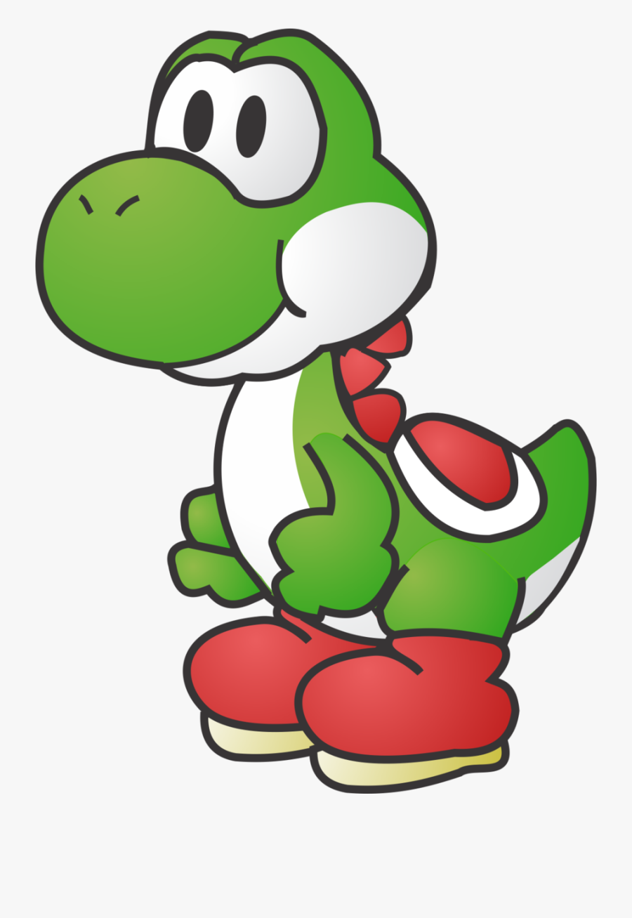 Yoshi From Super Mario, Transparent Clipart