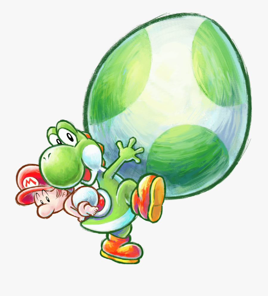 Transparent Baby Mario Png - Yoshis New Island, Transparent Clipart