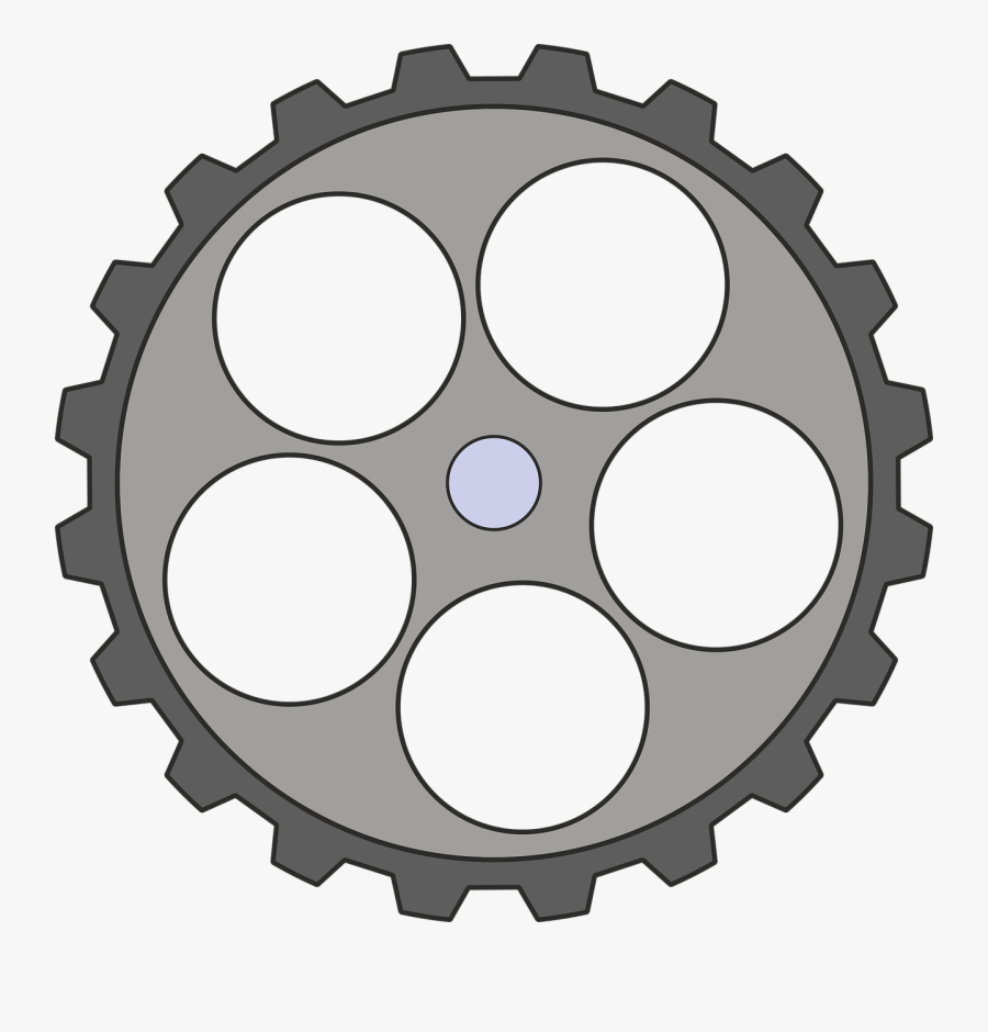 Gear Mechanics Transmission Free Picture - Town Logo Free Vector, Transparent Clipart