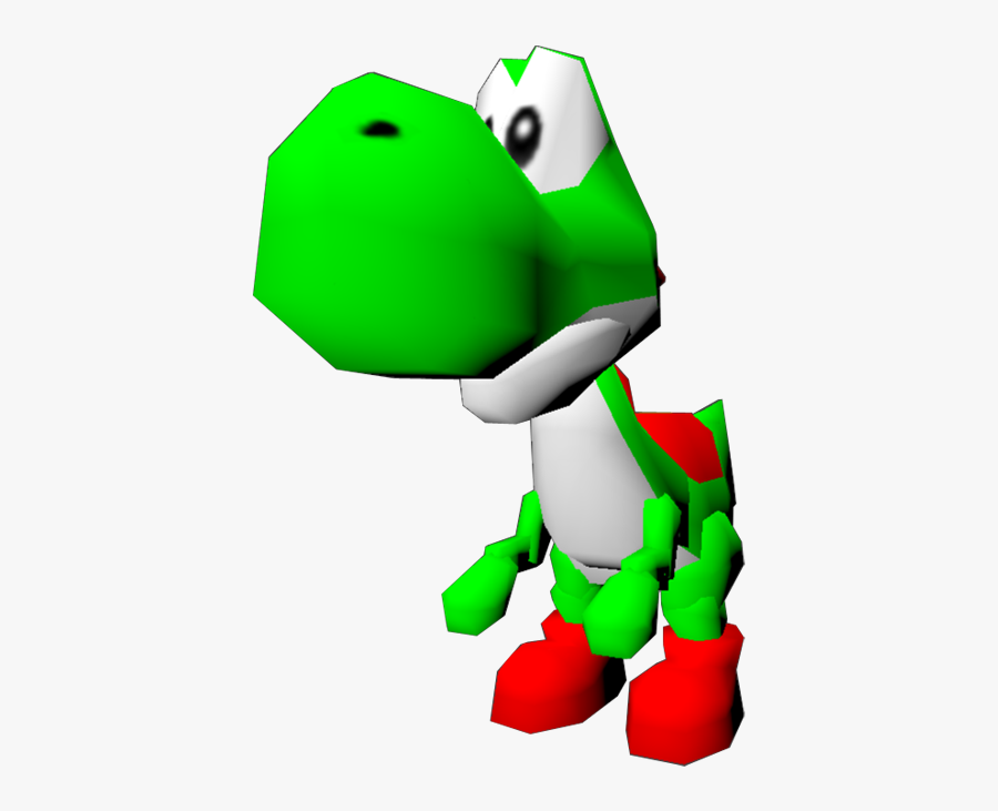 Download Zip Archive - Yoshi Mario 64 Png, Transparent Clipart