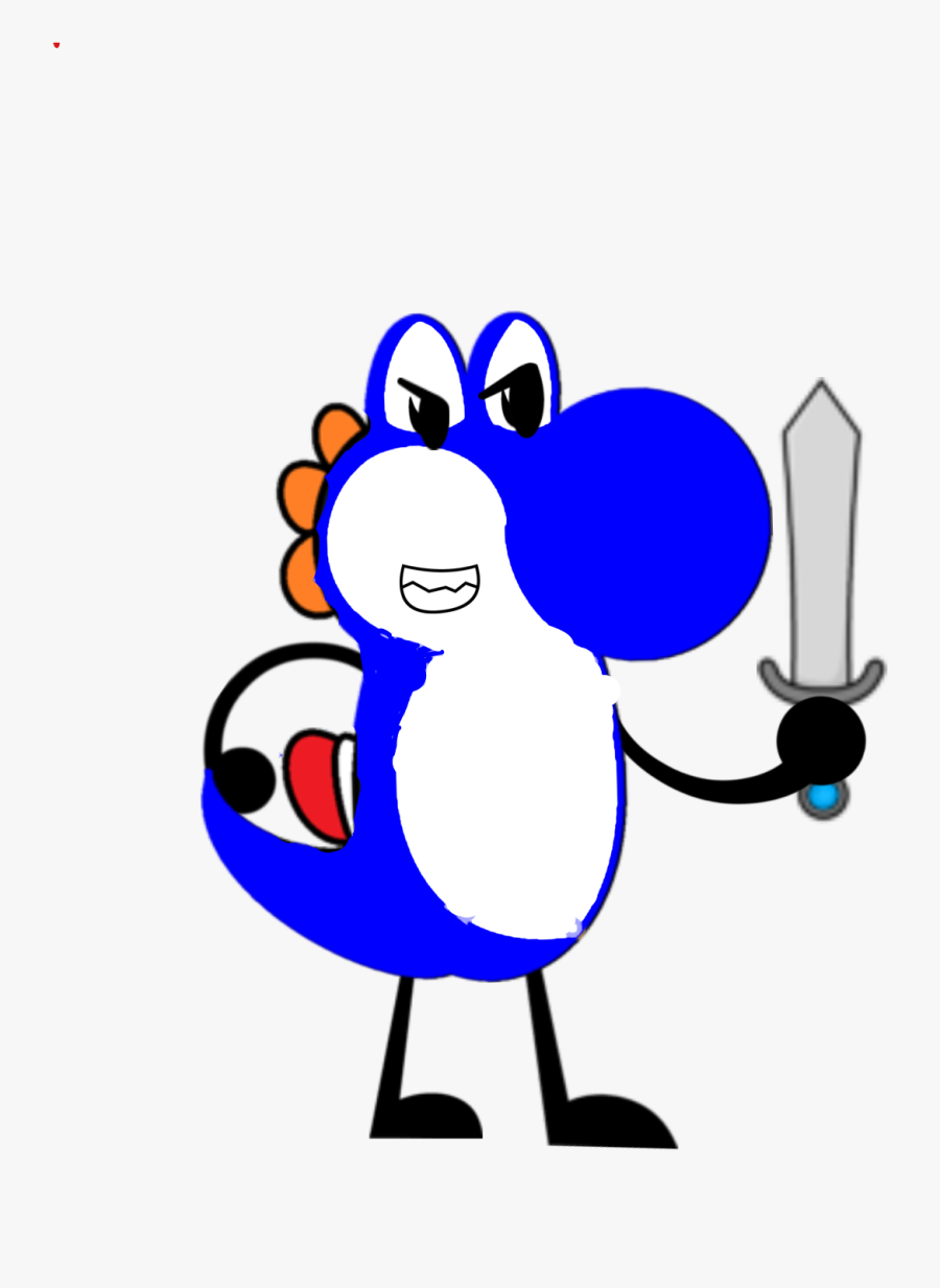Transparent Blue Yoshi Png - Cartoon, Transparent Clipart
