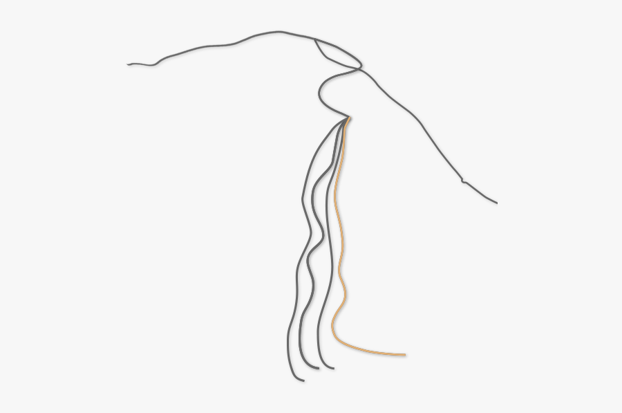 Transparent Snowfall Falling Pixel - Sketch, Transparent Clipart