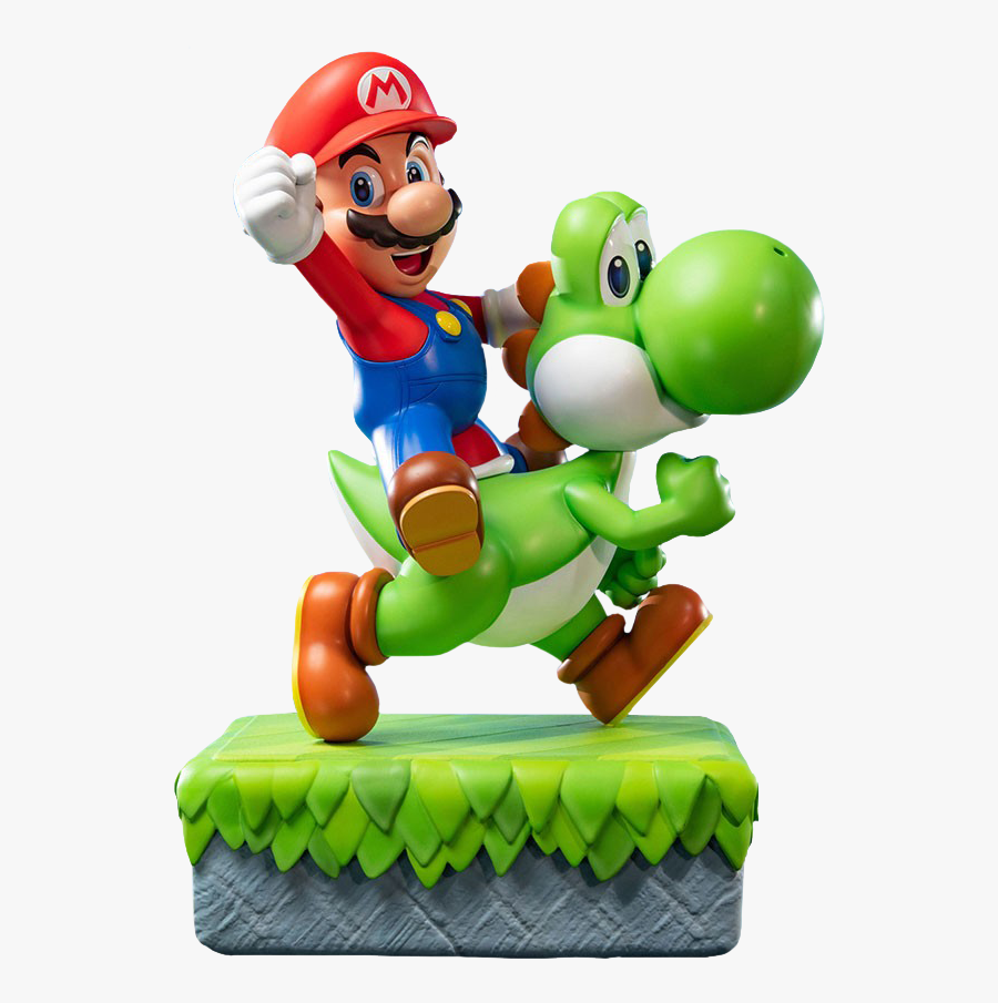 First 4 Figures Mario Yoshi, Transparent Clipart