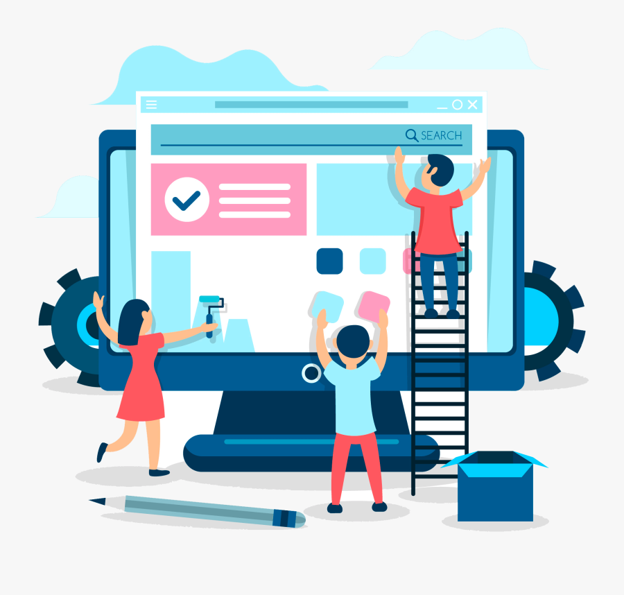 Website Design Images Png, Transparent Clipart