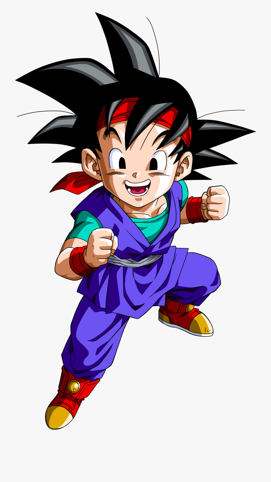 Son Goku Jr - Dragon Ball Gt Goku Junior, Transparent Clipart