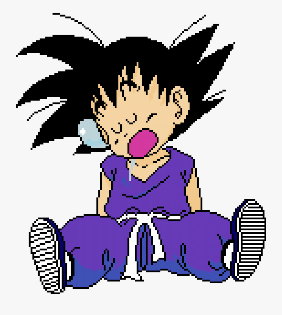 Transparent Kid Raging Png - Dragon Ball Z Tired, Transparent Clipart