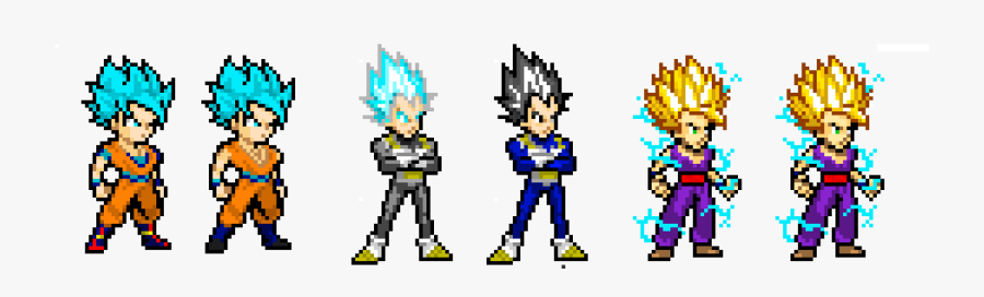 Dragon Ball Pixel Art, Transparent Clipart