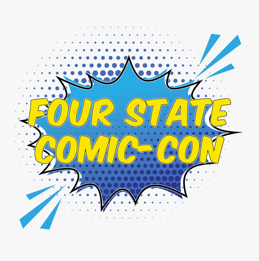 Four State Comic Con Logo, Transparent Clipart