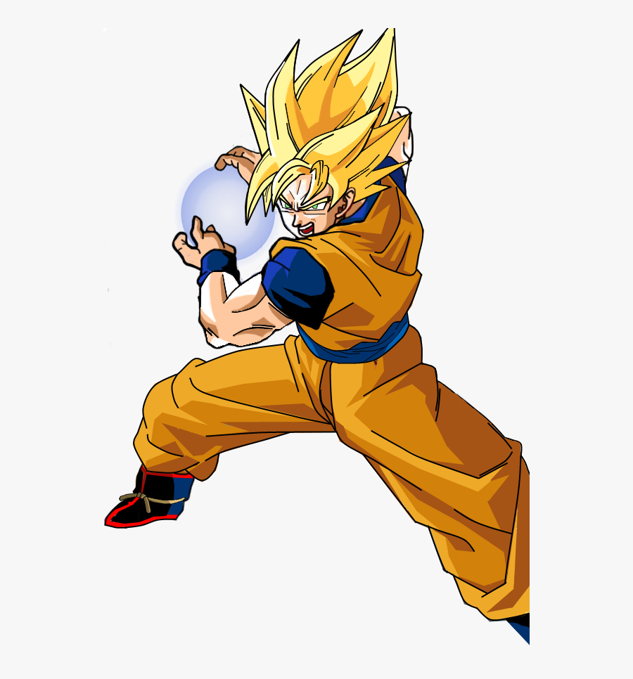 Dragon Ball Clipart Kamehameha - Goku Ssj2 Haciendo El Kamehameha, Transparent Clipart