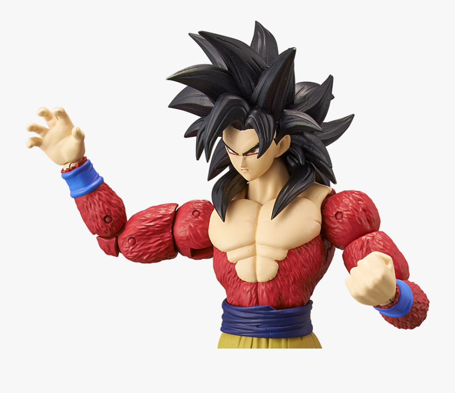 Goku Super Saiyan 4 Figure, Transparent Clipart