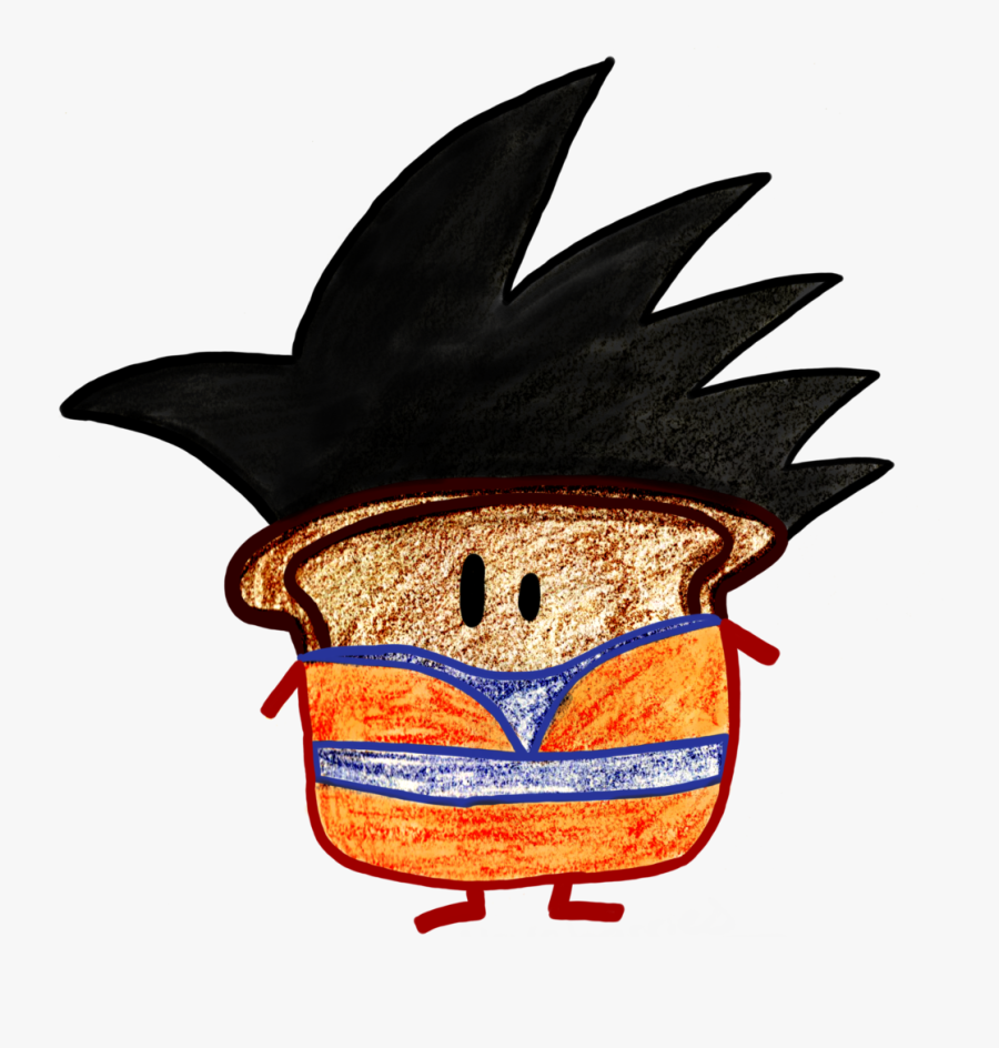 Goku - Cartoon, Transparent Clipart