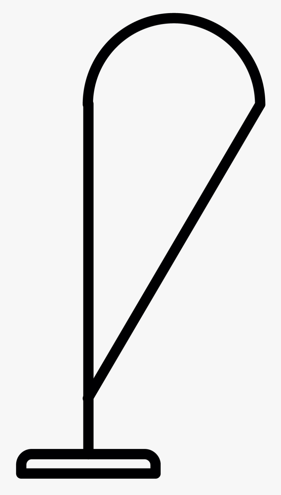 Beachflag 1/2 Glass - 1 4 Glass Beachflag, Transparent Clipart