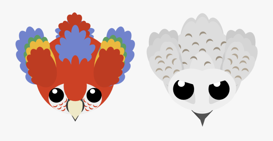 Mope Io Snowy Owl, Transparent Clipart