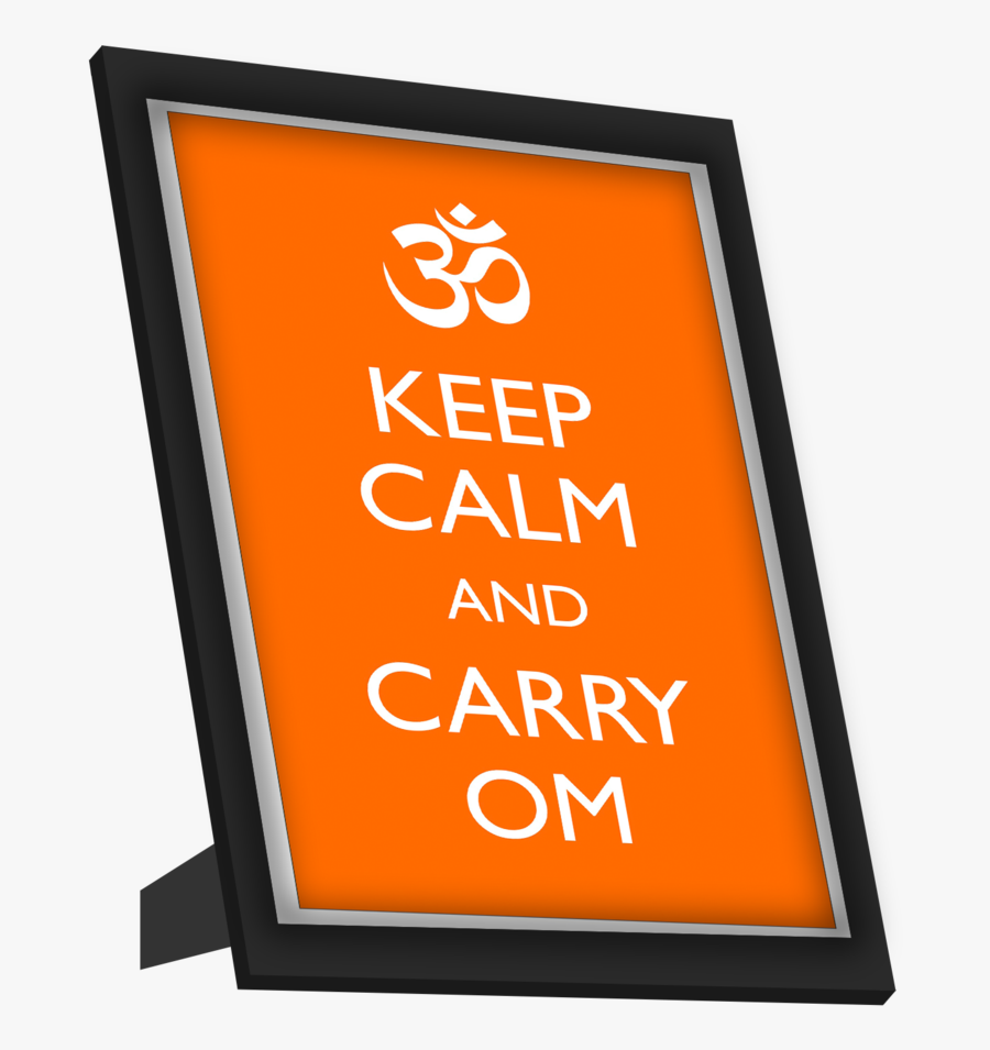 Keep Calm And Carry, Transparent Clipart