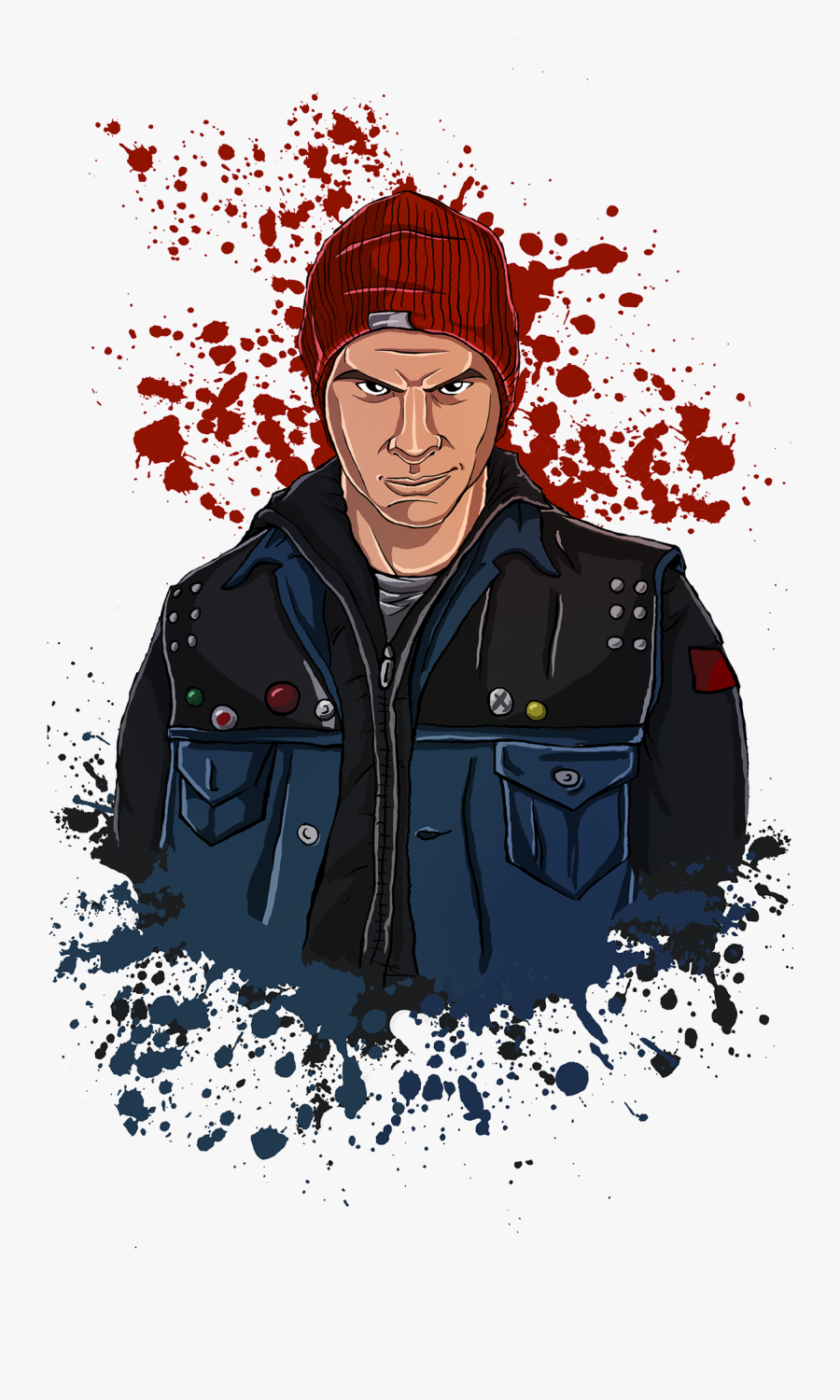 Infamous Second Son Cartoon, Transparent Clipart