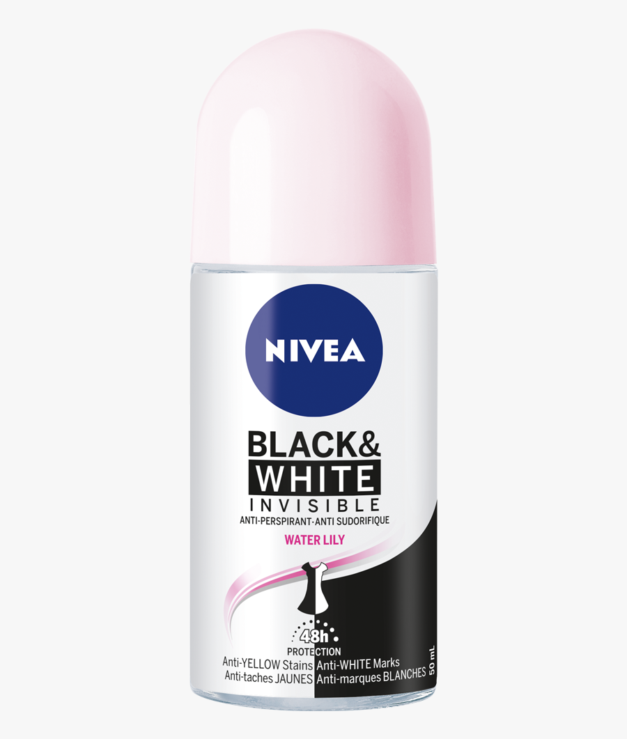 Deodorant Nivea Black And White, Transparent Clipart