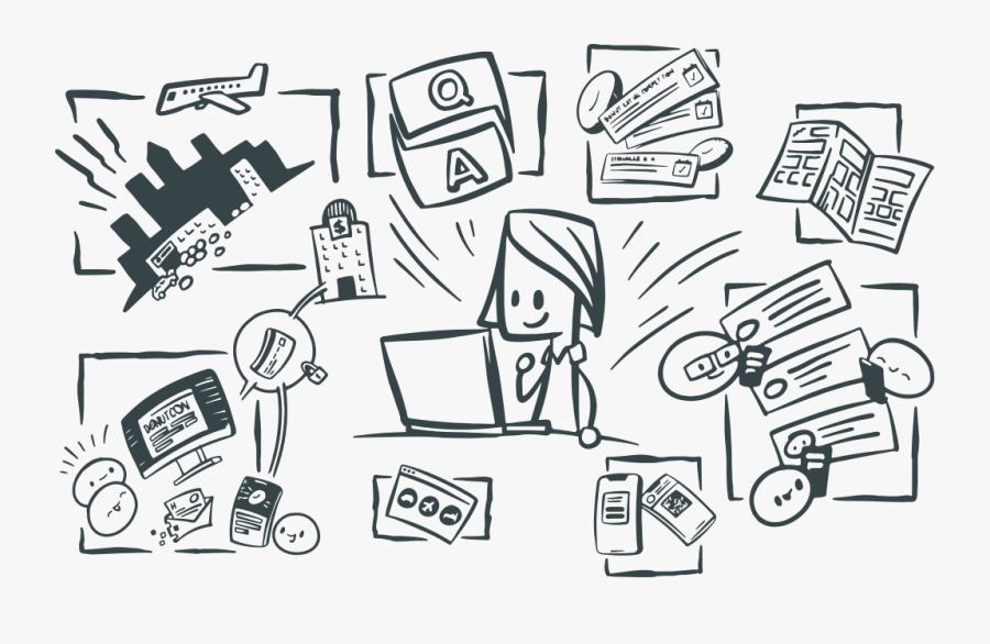 Platform - Event Management Cartoon, Transparent Clipart