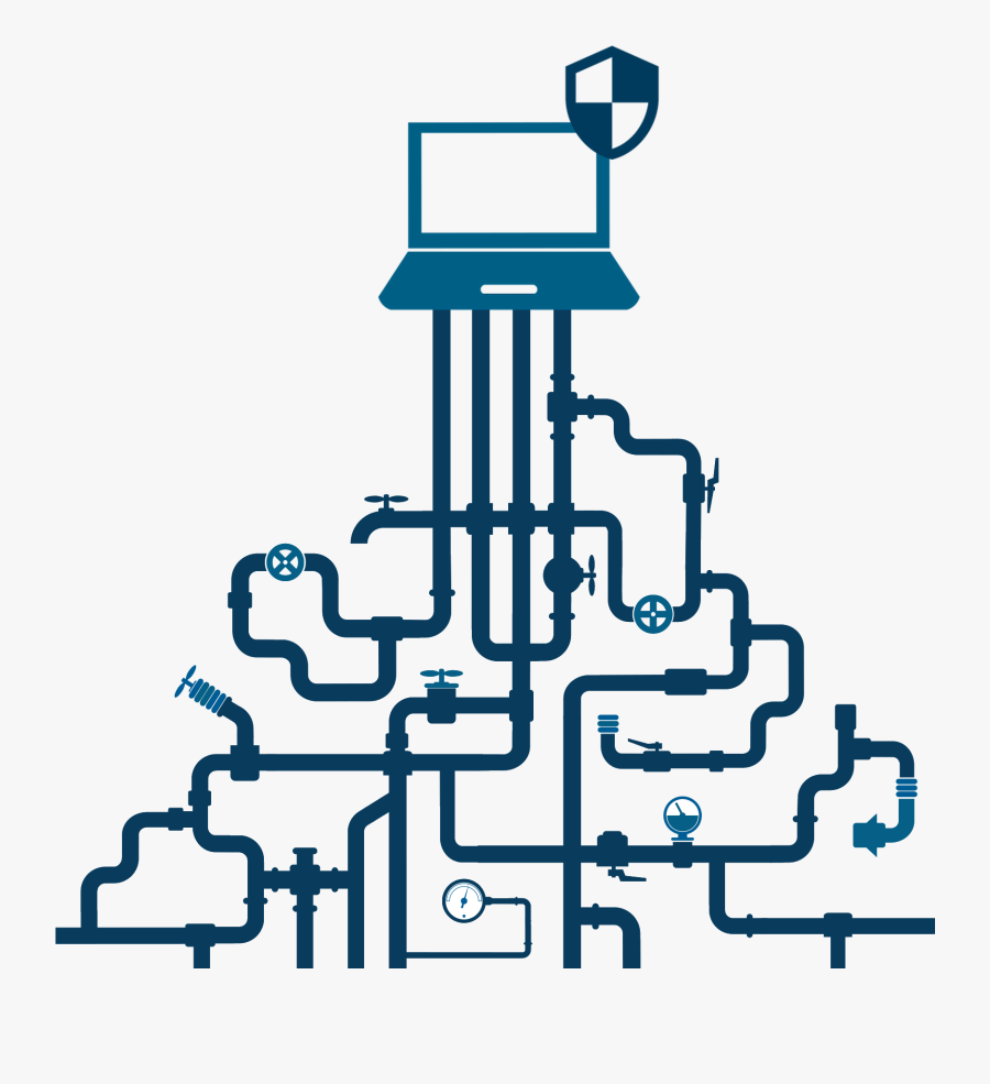 Cisplumbing - Water Pipes Graphic, Transparent Clipart