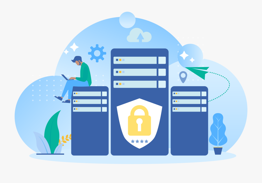 Cloud Computing, Transparent Clipart