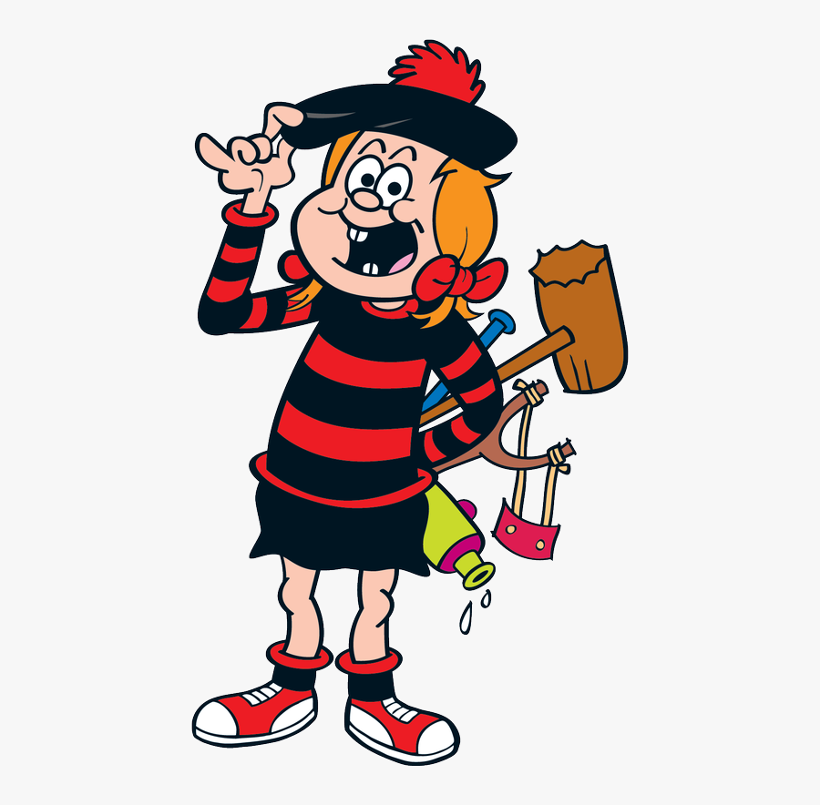 Minnie The Minx Beano, Transparent Clipart